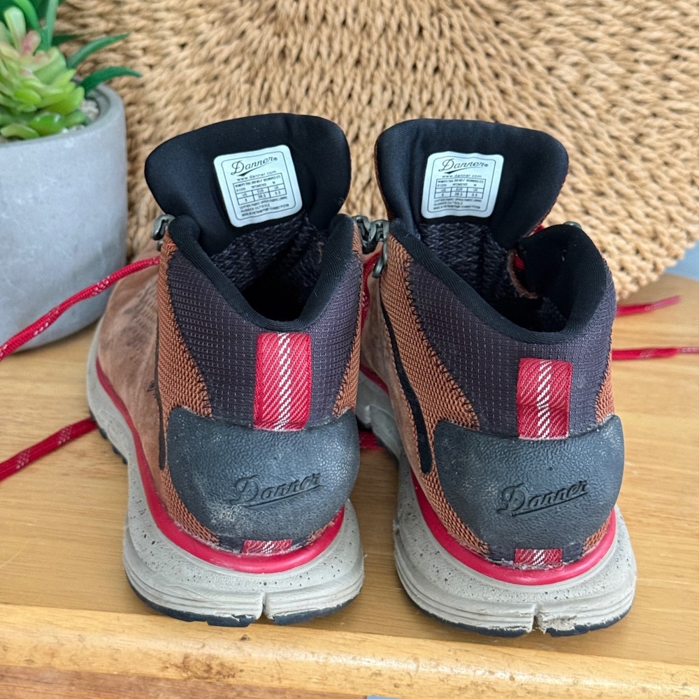 Danner Trail 2650 Mid 4in GTX Gore-Tex Hiking Boots Womens 8 Brown Red Gorpcore - Picture 10 of 12
